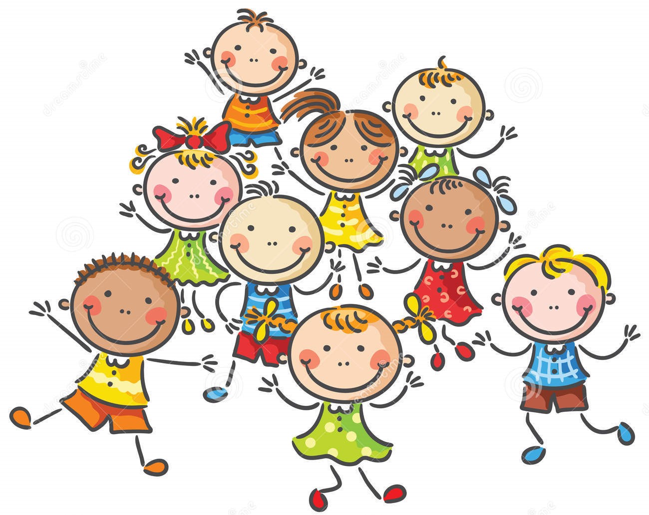 http://www.dreamstime.com/stock-photo-many-happy-kids-no-gradients-image44758610